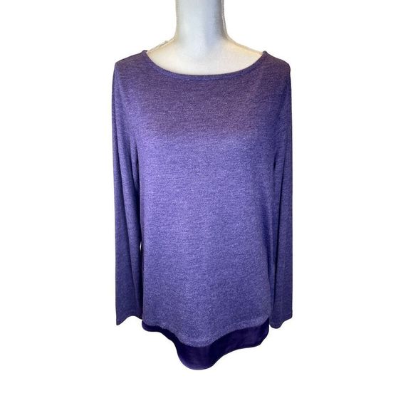 Lands’ End Purple Tunic women’s Sz Medium NWOT - Picture 1 of 6